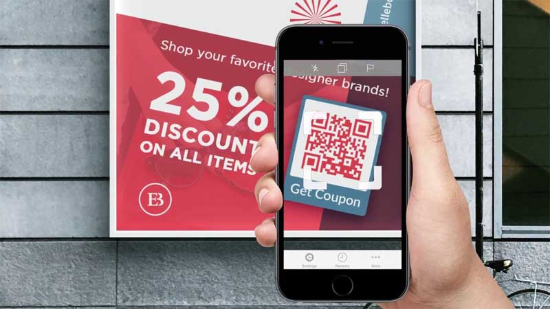 QR Codes for Shopping Centres promotions