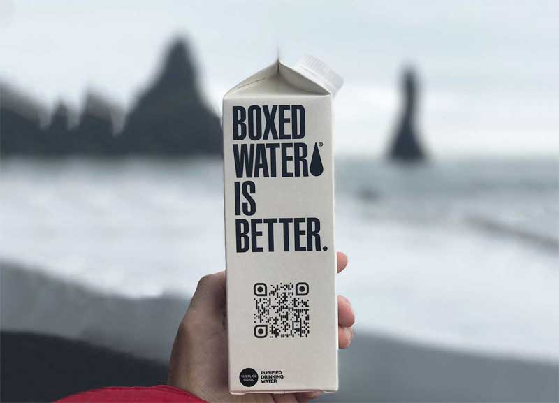 QR Codes for Packaging water