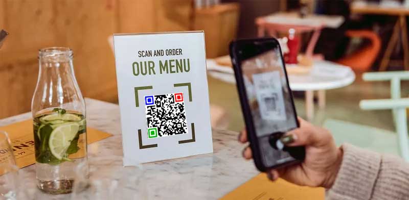 QR Code table ordering