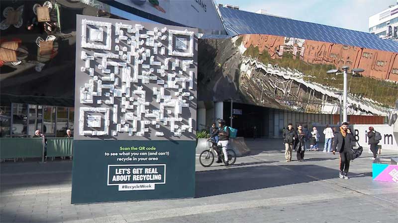recycled QR Code