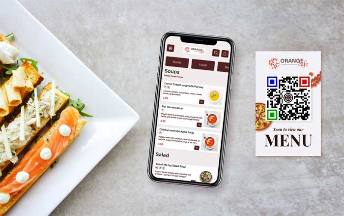 QR Codes For Menus