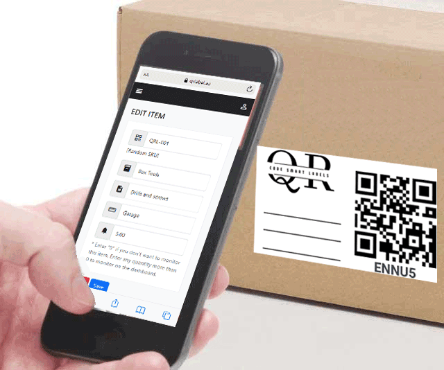 QR Code SmartLabels Track